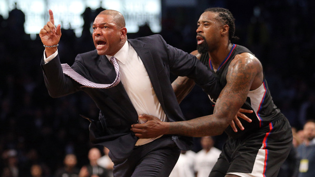 Watch: Doc Rivers goes berserk, needs to be restrained after technical