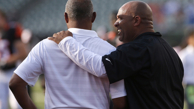 Lewis offers encouragement to former assistant Jackson
