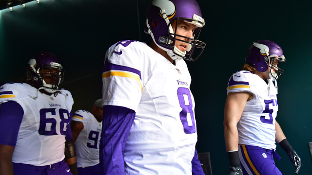 Vikings list Bradford as questionable for Monday night vs. Bears
