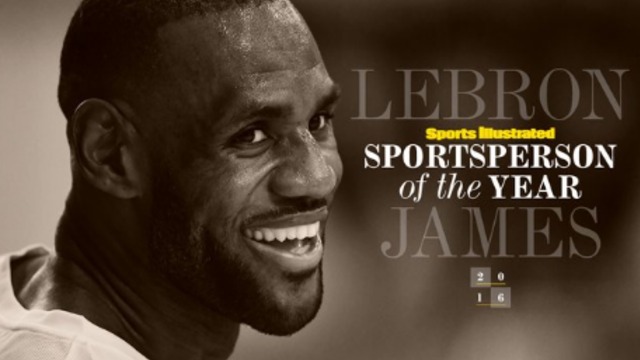 LeBron named SI's Sportsperson of the Year for 2nd time