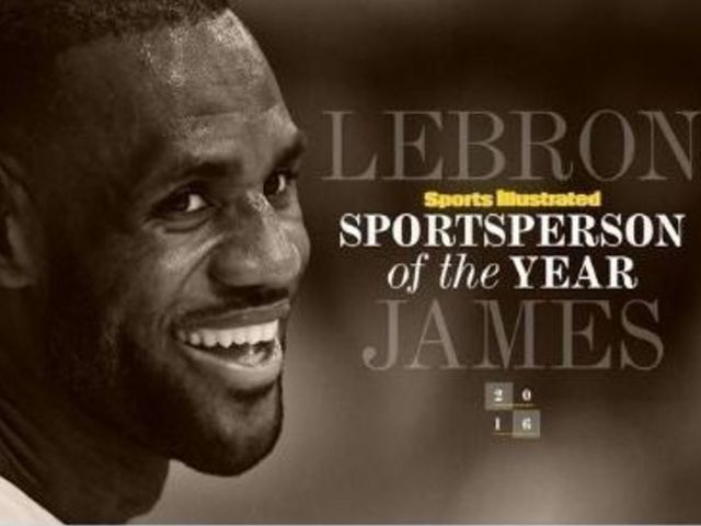 LeBron named SI's Sportsperson of the Year for 2nd time