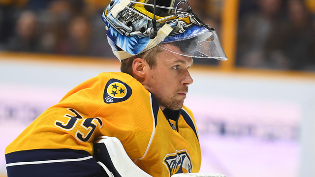 Rinne, Kucherov, McDavid named NHL's 3 Stars for November