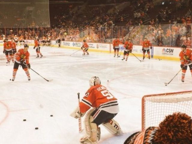 Blackhawks call on unlikely emergency backup with Crawford out