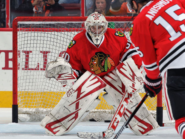 Quenneville: Semborski would've played had Flyers scored empty-netter