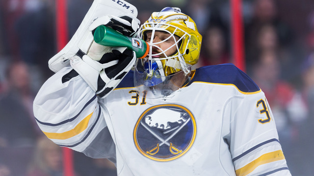 Anders Nilsson wears pride flag on helmet in hopes of raising awareness