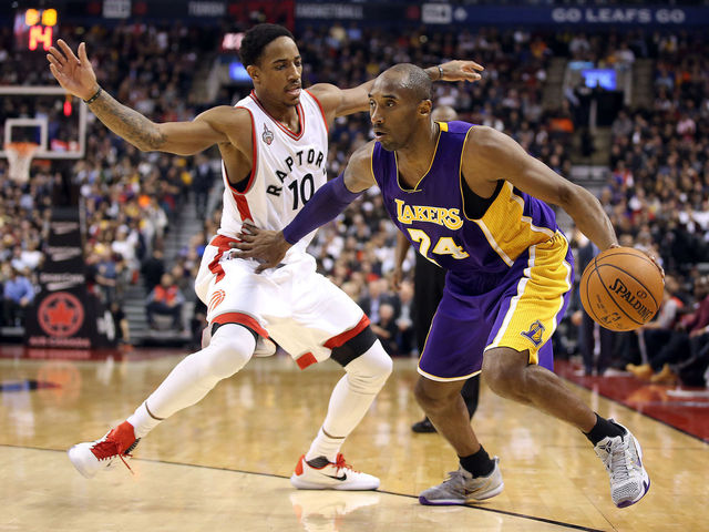 DeRozan aiming to emulate his idol: 'Everything growing up was Kobe'