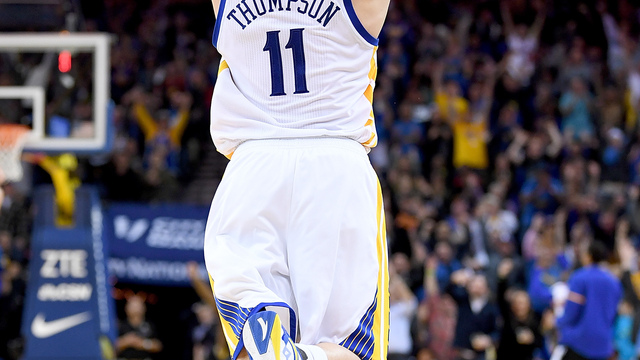 C.J. McCollum tweets for Klay to 'find his own squad'