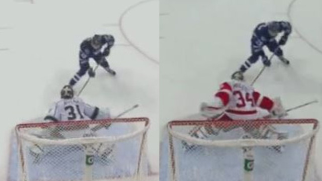 Laine's first 2 career shootout goals were identical