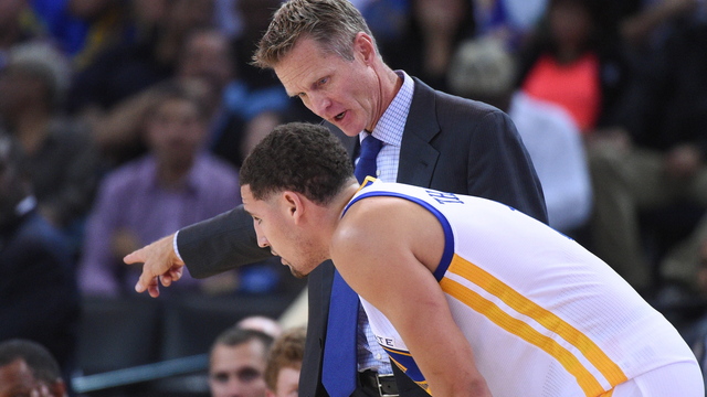 Kerr jokes about Klay: 'We're not trading him to Boston'
