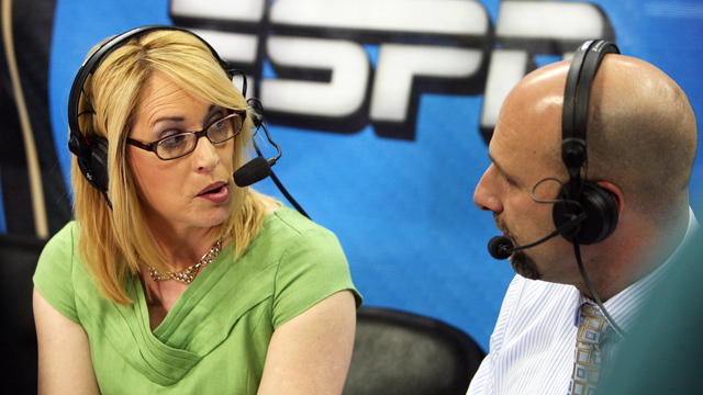 Doris Burke doesn't know why Drake wore a shirt with her face on it