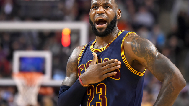 Watch: LeBron ices win over Bucks with deep 3