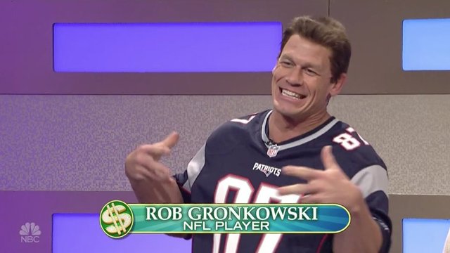 Watch: John Cena impersonates Gronkowski on SNL