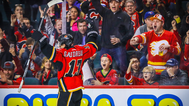 Watch: Gaudreau goes full Johnny Hockey for masterful goal vs. Penguins