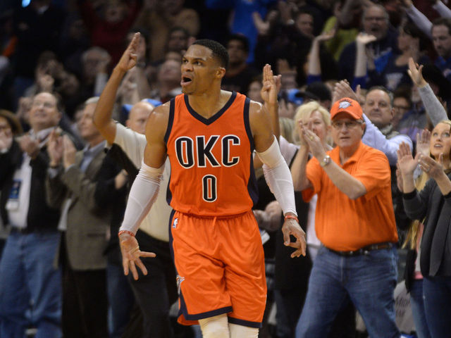 Westbrook just happy to get win as triple-double streak ends at 7