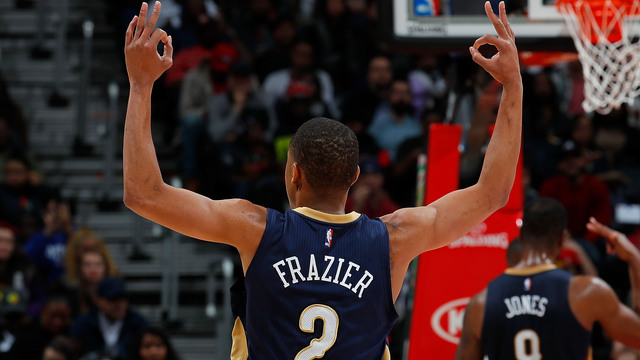 Pelicans' Frazier records unlikeliest triple-double