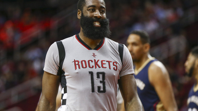 Harden notches Rockets record 15th career triple-double