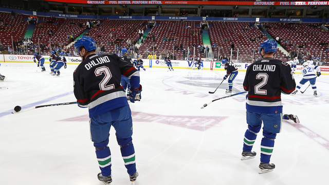Watch: Mattias Ohlund inducted to Canucks Ring of Honour