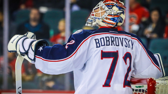 Blue Jackets' Bobrovsky creeping into Vezina conversation
