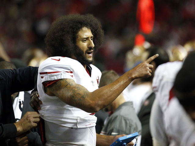 Kaepernick responds to 'lie' stating he would stand for anthem