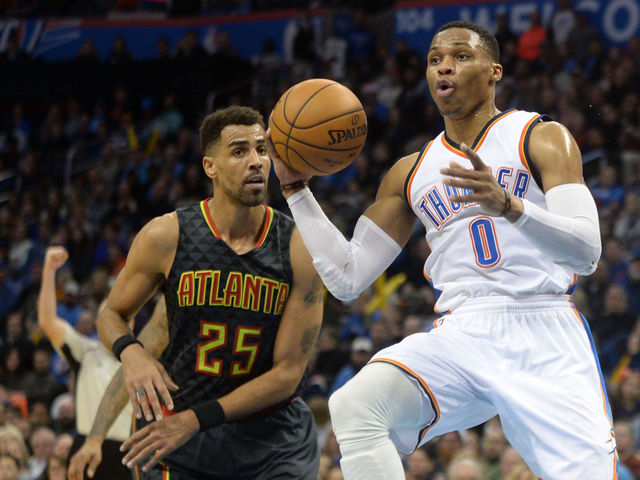 Westbrook continues to miss go-ahead shots as Thunder fall to Hawks
