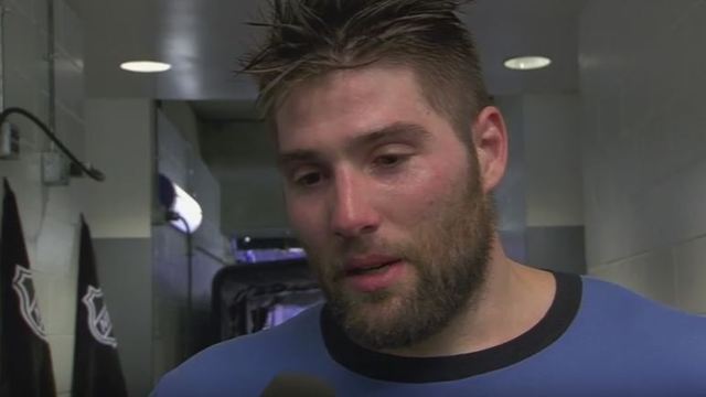 Maroon gets emotional watching son's reaction to his goal