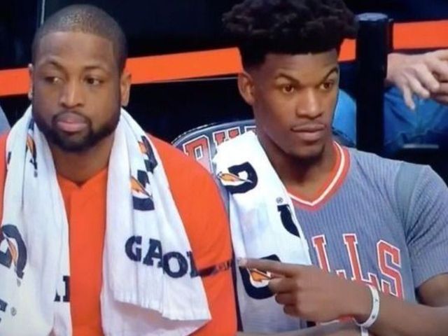 Gabrielle Union takes exception to Butler, Wade bench antics