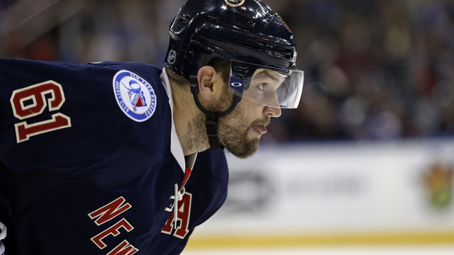 Rick Nash out at least through holiday break