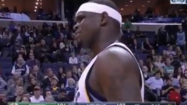 Zach Randolph ejected in OT after elbowing Kelly Olynyk in throat
