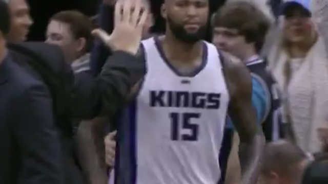DeMarcus Cousins ejected, then unejected over mouthpiece move
