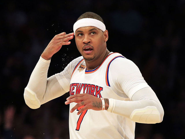 Carmelo, O'Quinn ejected during Knicks meltdown