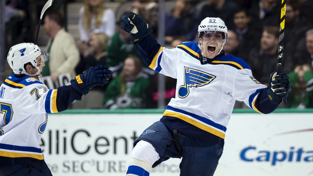 Blues will look internally to replace Perron's offense