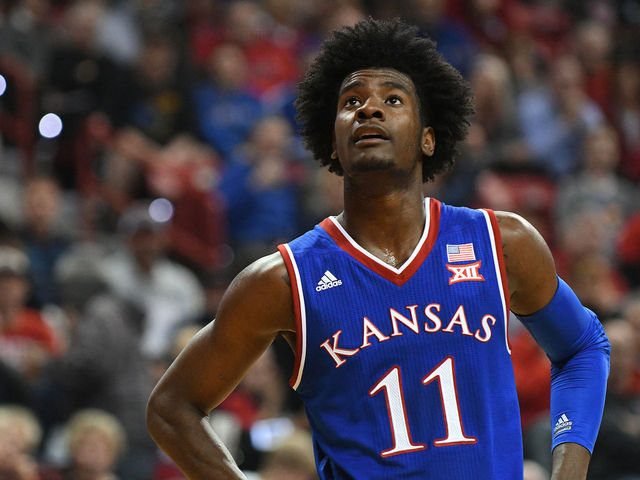 Watch: Josh Jackson makes up for turnover with massive block