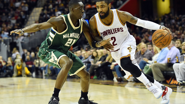 Watch: Kyrie suggests Cavs would sweep Bucks in playoffs