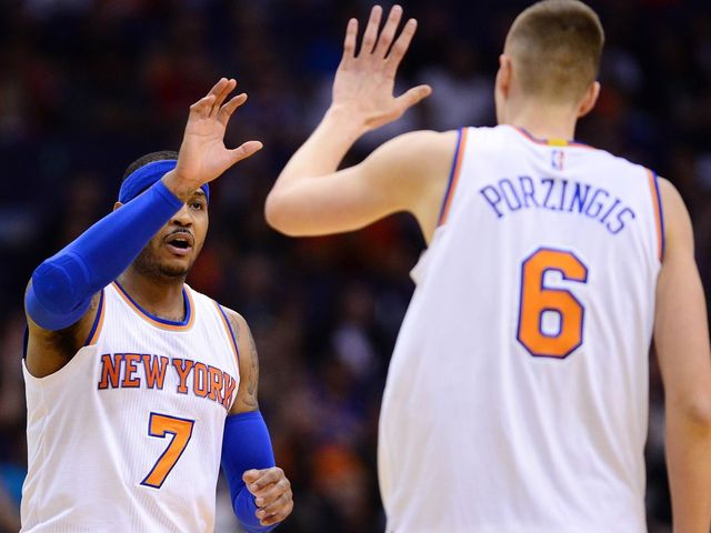 Porzingis likes the triangle, but everyone needs to buy in