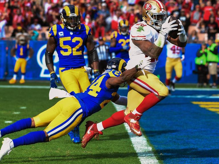 49ers Celebrate Victory Over Rams, Move Out Of No. 1 Draft Spot ...