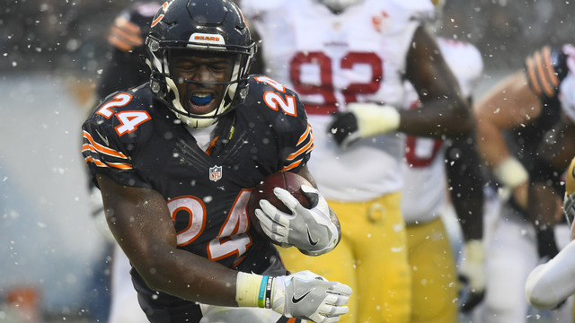 Bears' Howard reveals playing 'kind of blind' last season