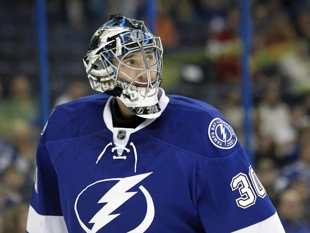 GIF: Tomas Jurco takes a whack at Ben Bishop