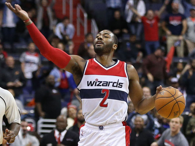 Watch: Wall toys with Antetokounmpo, finds cutting Morris for dunk