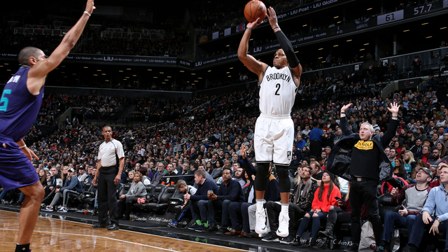 Watch: Nets' Foye drills game-winning 3 vs. Hornets