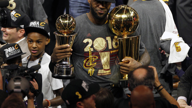 LeBron named AP Male Athlete of Year