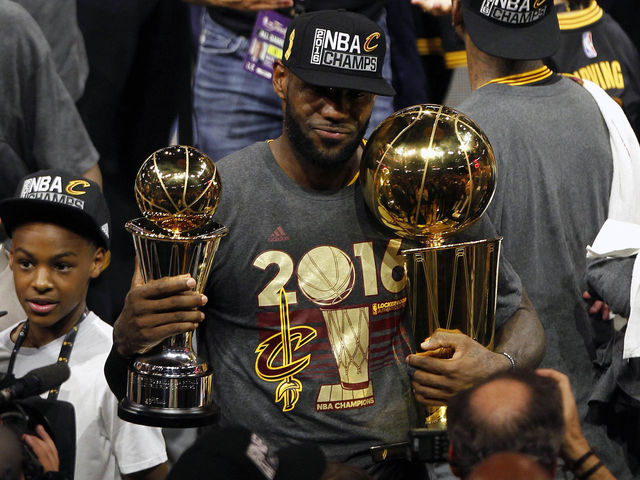 LeBron named AP Male Athlete of Year