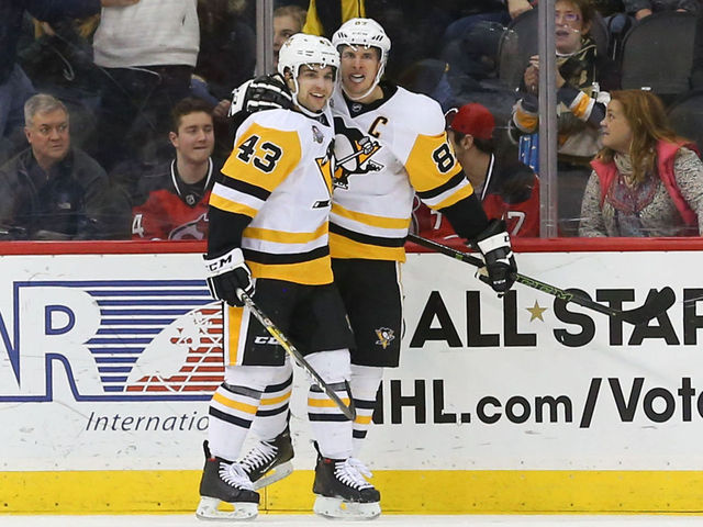 Watch: Crosby feeds Sheary with slick behind-the-back pass