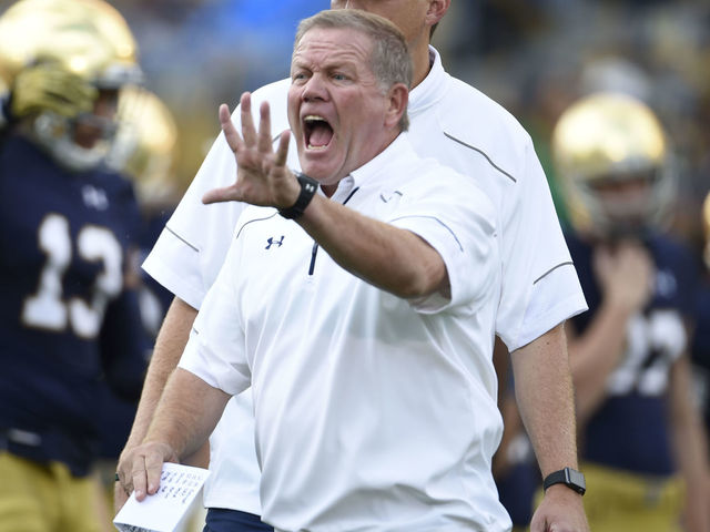 Report: Notre Dame assistant Mike Denbrock leaving for Cincinnati