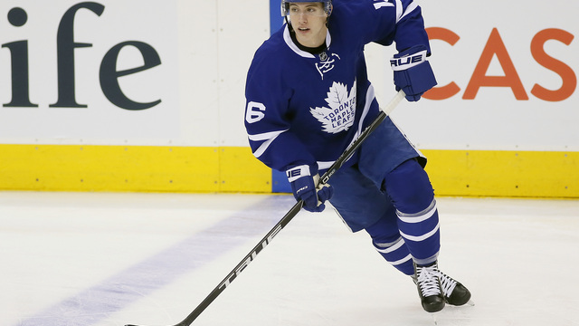 Watch: Marner busts out of goal-slump with slick redirection