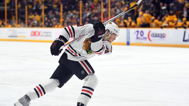 Watch: Kane rips shot past Rinne for 700th career point