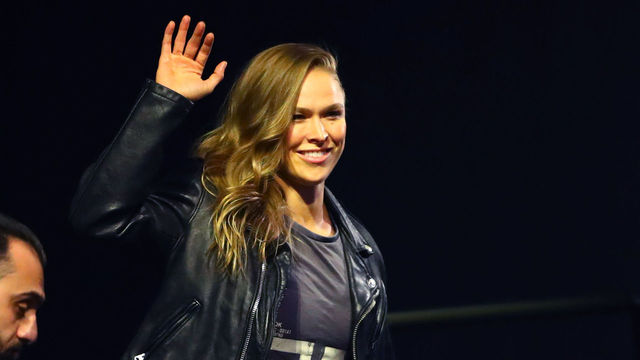Watch: Ronda Rousey, Travis Browne tease potential move to WWE