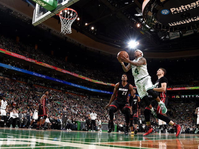 Thomas drops 52 on Heat, breaks Celtics record for points in a quarter