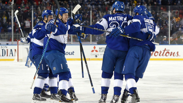 Did the Maple Leafs' Stadium Series jerseys get leaked?