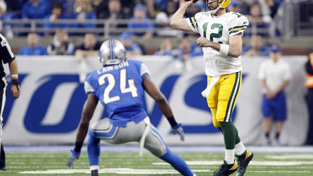 Rodgers credits break from throwing for being in top shape