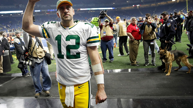 Rodgers hopes to play entire career with Packers